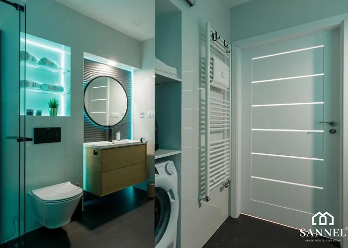 Premium Sea Z Dostępem Do Basenów, Jacuzzi I Saun-pinea Pobierowo-sannel For Rent Apartament Pobierowo